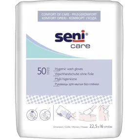 50 gants de toilette plastifiés ou non
