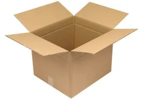 Boîte pliante en carton ondulé TransPak à 2 parois dimensions intérieures 420 x 370 x 323 mm qualité 2.30BC paquet : 10 pièces 2